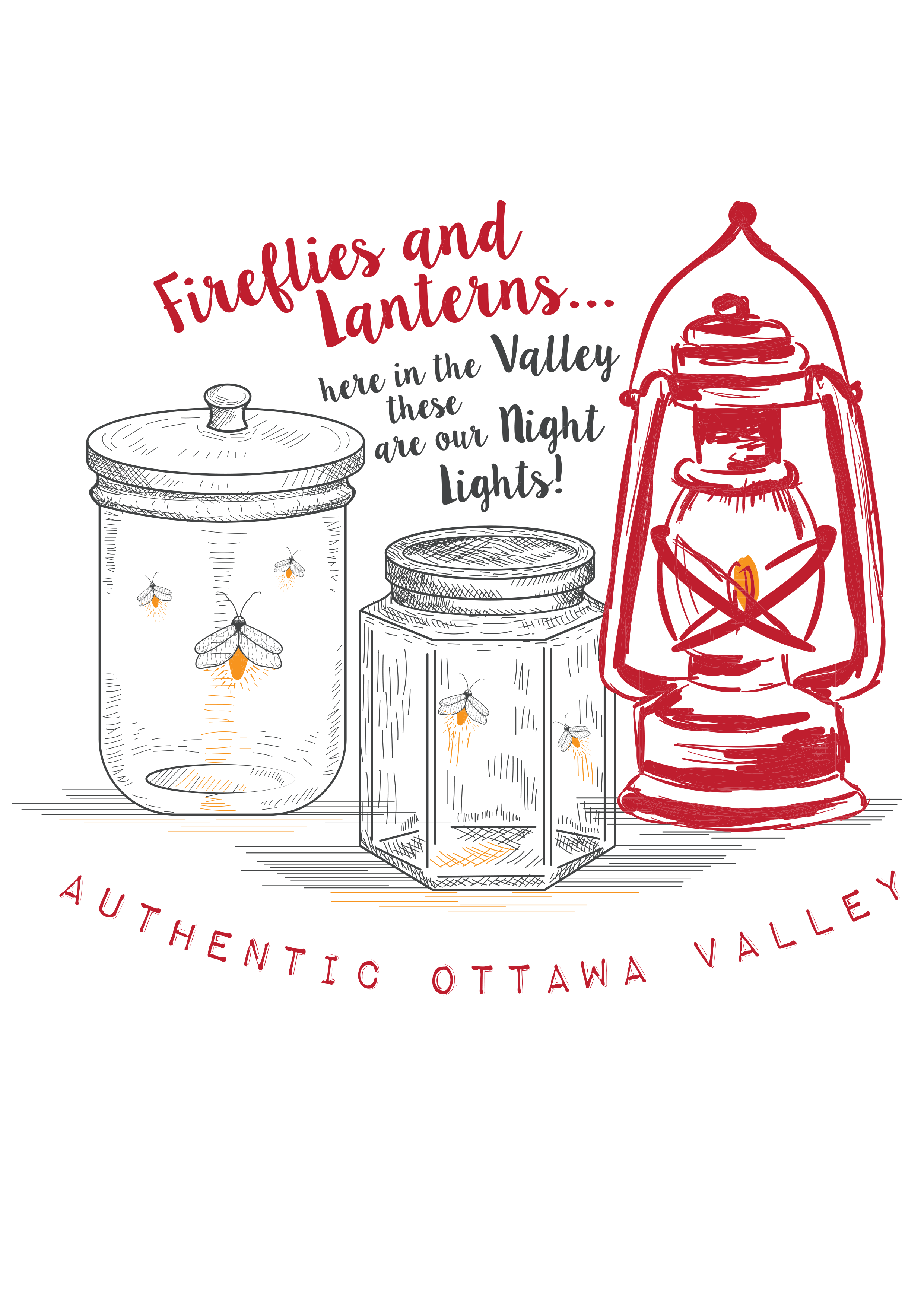 Fireflies & Lanterns Tee - Image 3