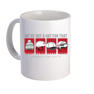 Hat For That (Flat) Ceramic Mug