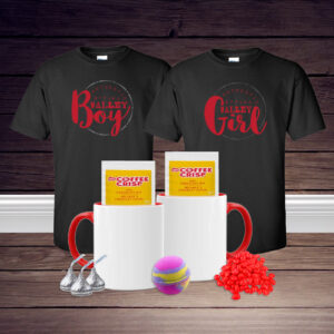 Custom Mug Sweetheart Basket (tees)